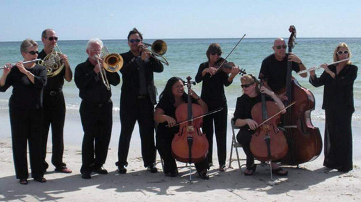 The Anna Maria Island Concert Chorus & Orchestra presents its third annual Symphony on the Sand concert Saturday in Bradenton Beach.PHOTO PROVIDED