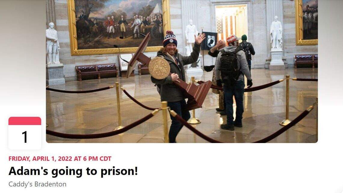 8 things to know about Florida man that took Pelosi’s lectern during Jan. 6 Capitol riot