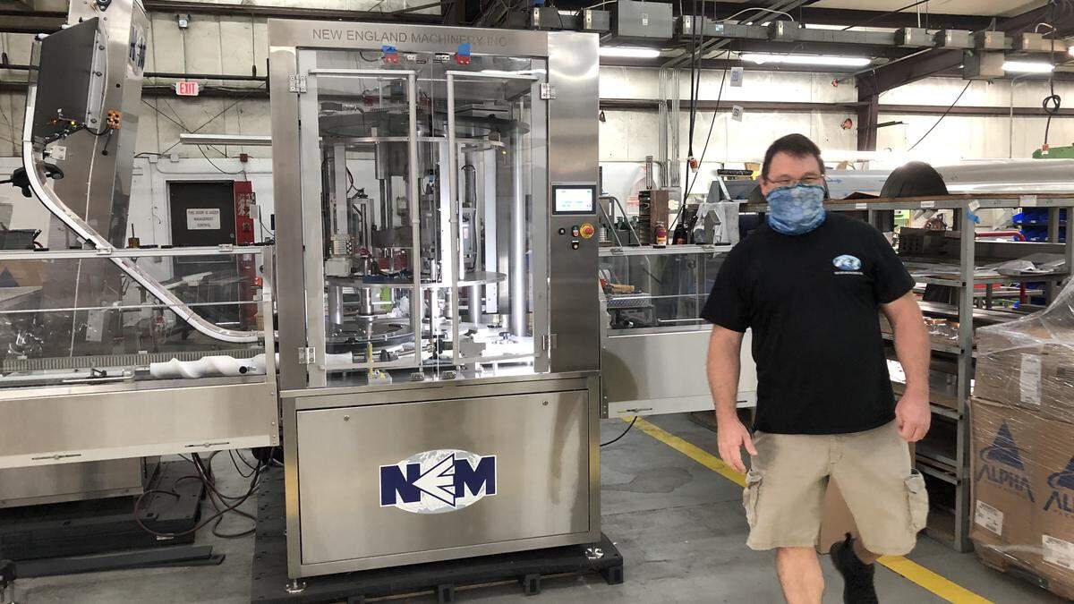 Bradenton packaging manufacturer New England Machinery, 2820 62nd Ave. E., is looking to add seven to eight staff members. The company has been in business for 46 years, making equipment for pharmaceutical, food and beverage, and chemical companies.