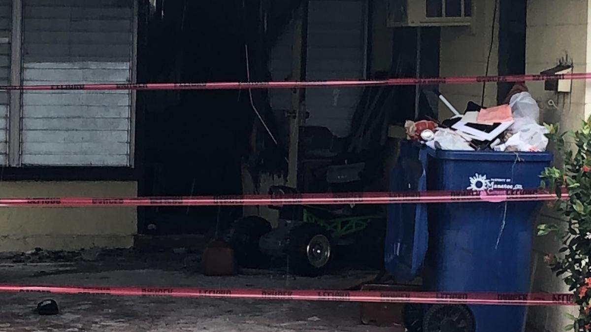 A fire late Friday destroyed the carport of a house in the 5800 block of 18th Street West, according to Cedar Hammock Fire Rescue. No one was injured but five people were left homeless.