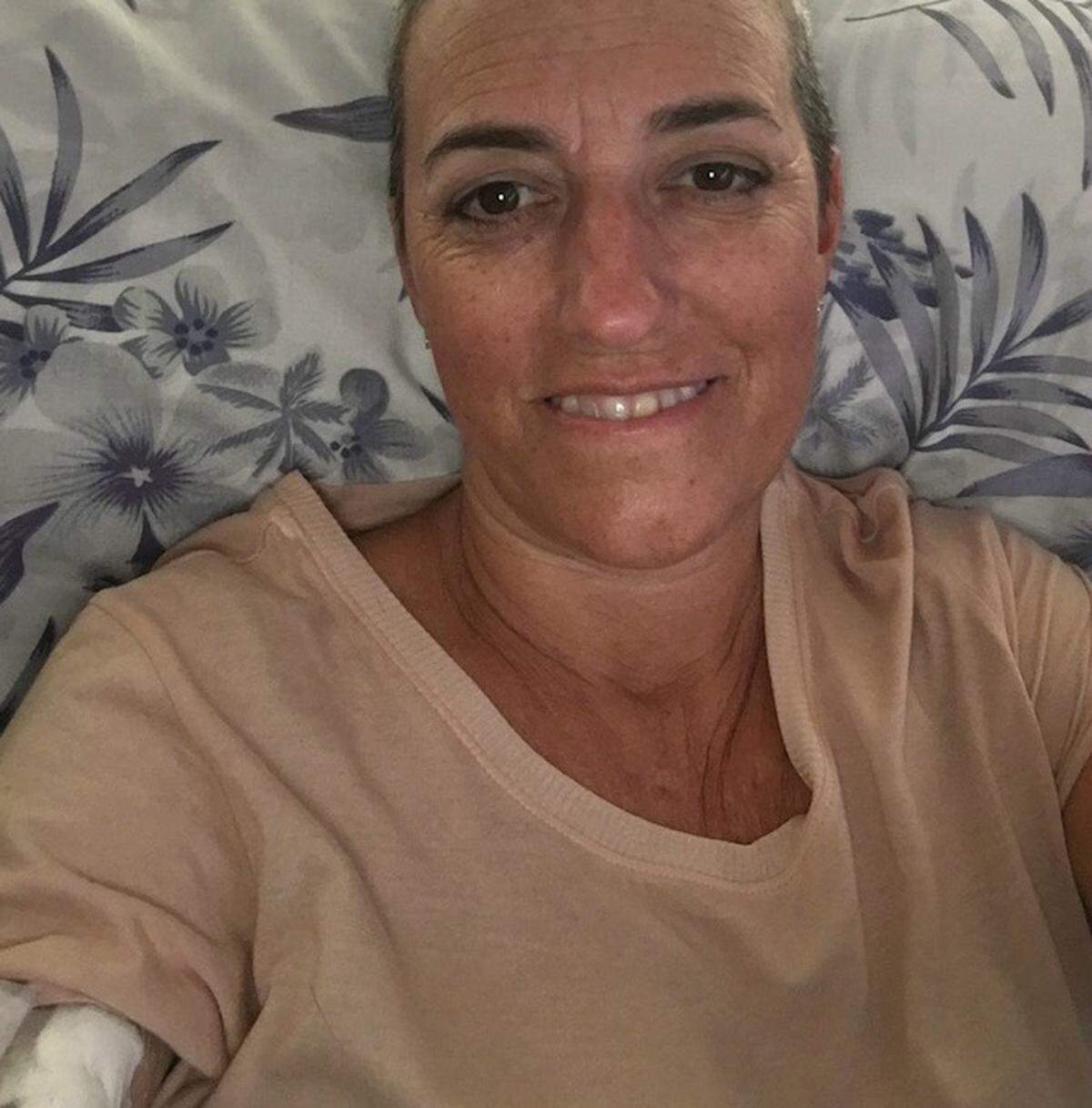 Mara Fulk, 49, was diagnosed with a rare and aggressive cancer in September. She’s awaiting news on whether she can have a surgery that will remove the tumor that is invading her organs.
