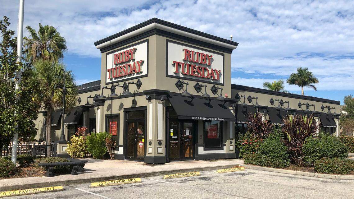 1/15/2021--The Ruby Tuesday restaurant at 8306 Tourist Center Drive has closed. The Ruby Tuesday in Ellenton remains open.