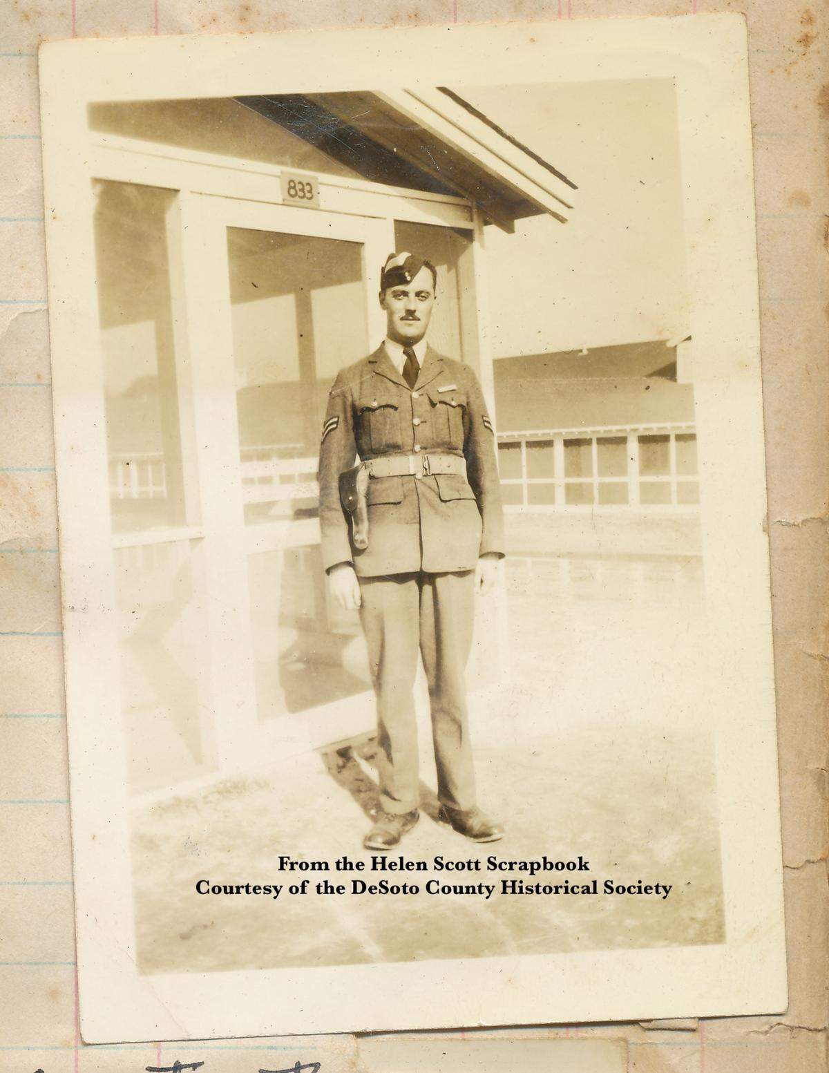 Walter Besol successfully completed his RAF training in Central Florida.