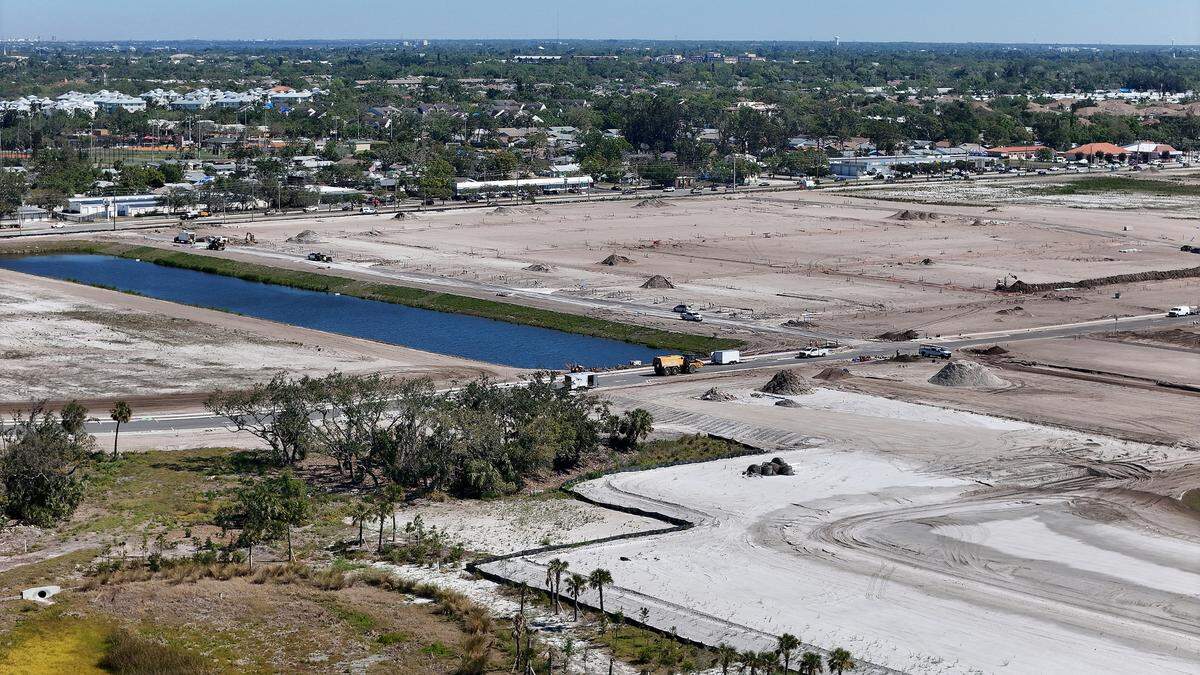 The Seaflower development in West Bradenton. Manatee County leaders are considering an increase in impact fees that developers pay to support infrastructure for new growth.