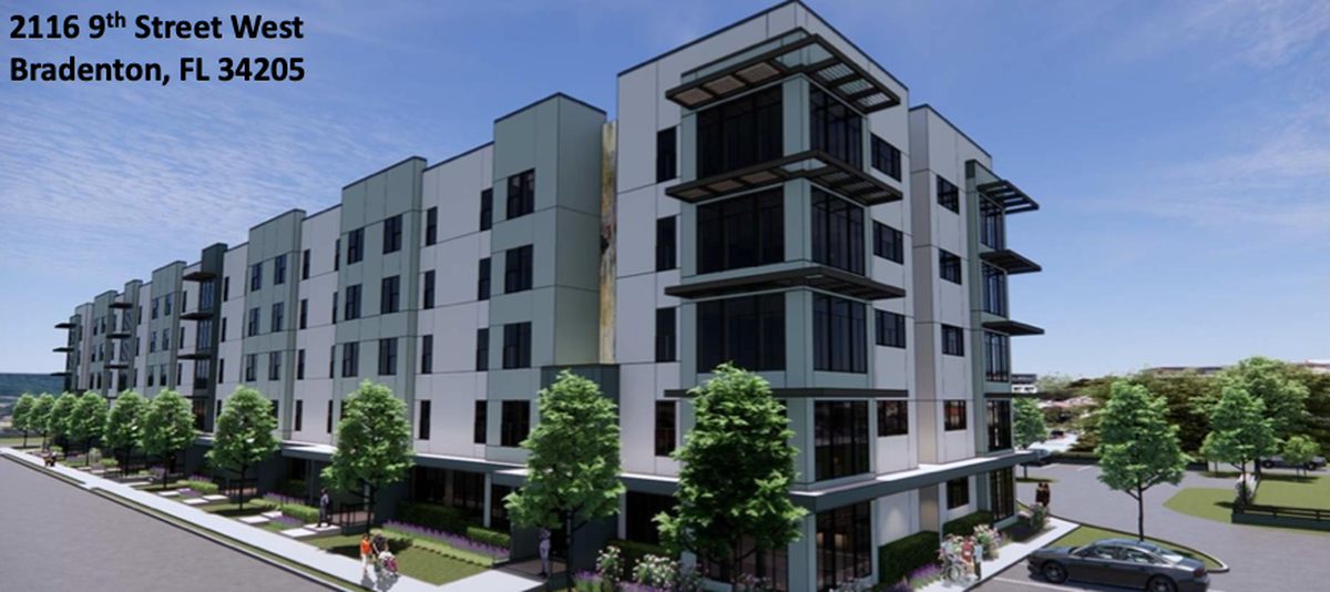 Housing Trust Group is planning to build a 5-story, 120-unit complex for seniors on the northwest corner of Ninth St. W. and 23rd Ave. W. in Bradenton.