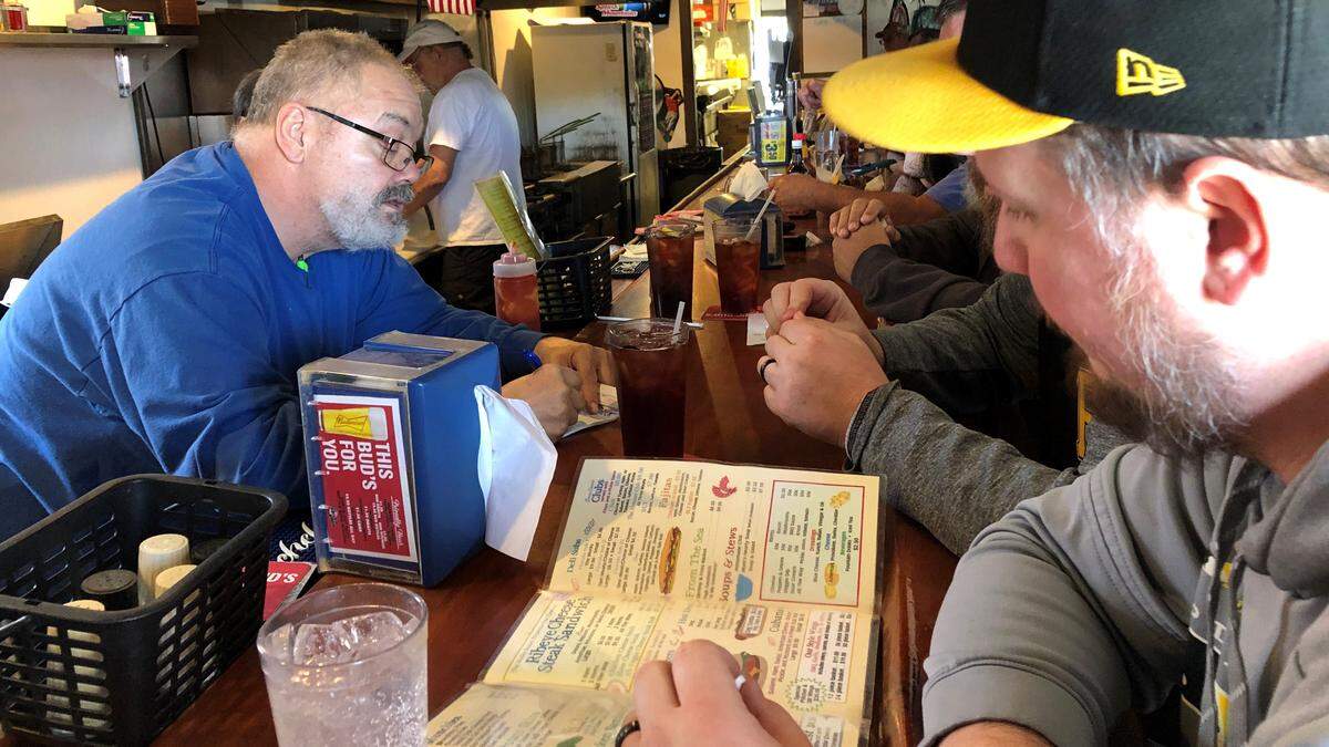 Owner Matt LaVallee is shown taking an order in 2020 at The Boiler Room Bar & Grill, 5600 Manatee Ave. W., Bradenton.