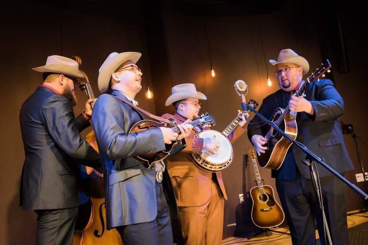 Bluegrass act Po’ Ramblin’ Boys will perform this Friday at Fogartyville Community Media and Arts Center in Sarasota.