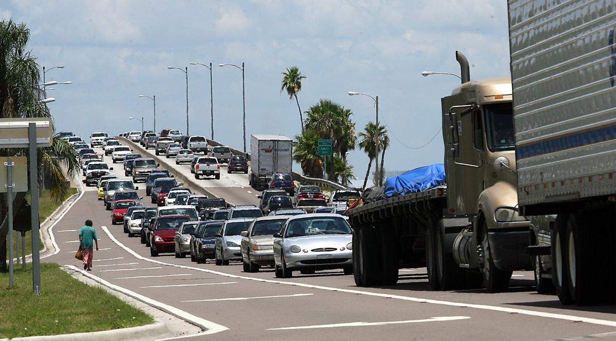 Replacement of the DeSoto Bridge between Bradenton and Palmetto, shown above, as well as the Anna Maria and Cortez bridges, are priorities in the Transform 2045 plan presented to the Sarasota/Manatee Metropolitan Planning Organization on Monday.
