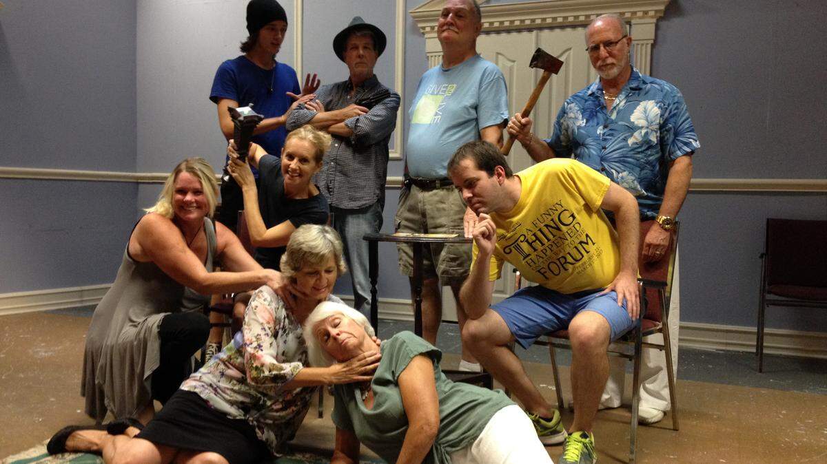 Island Players on Anna Maria Island open their 2015-16 season with Peter Gordon's "Murdered to Death."PUBLICITY PHOTO