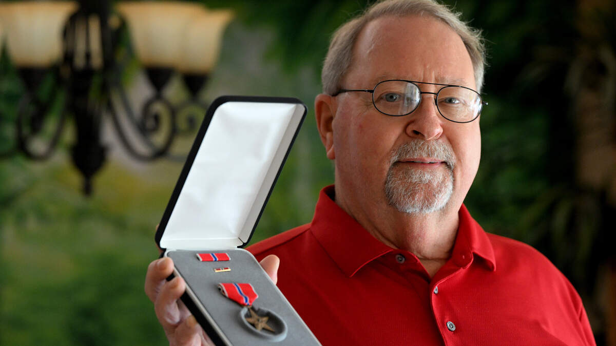 Fifty-three years after his U. S. Army service in Vietnam, Jared Kelley, of Bradenton, received the Bronze Star Medal for meritorious service.