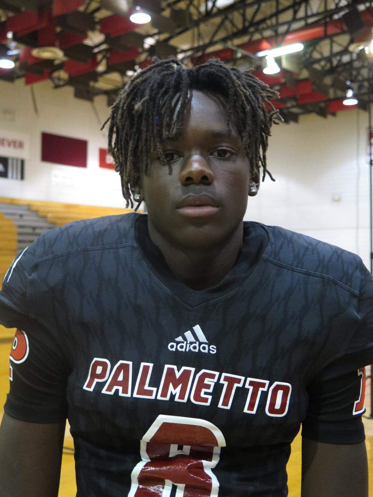 Palmetto wide receiver David Burston