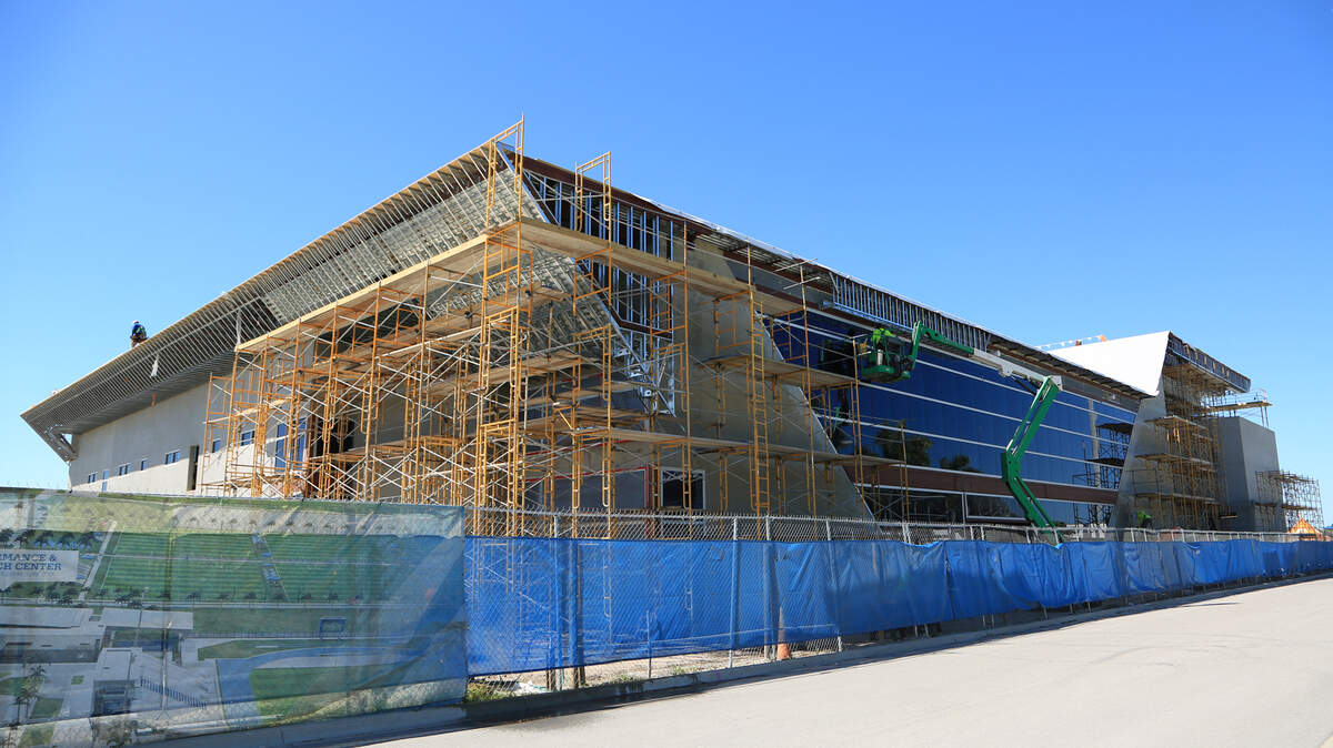 As IMG's Performance and Sports Science Center is nears a summer completion, the athletics-based college prep school is pursuing a permit to build another new building that would accommodate teams visiting the school. PROVIDED PHOTO