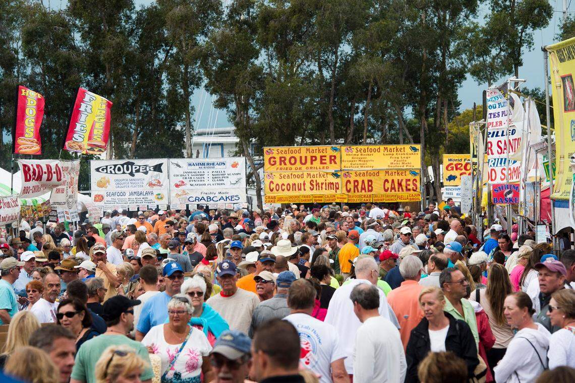The annual Cortez Commercial Fishing Festival draws big crowds with seafood and live music.