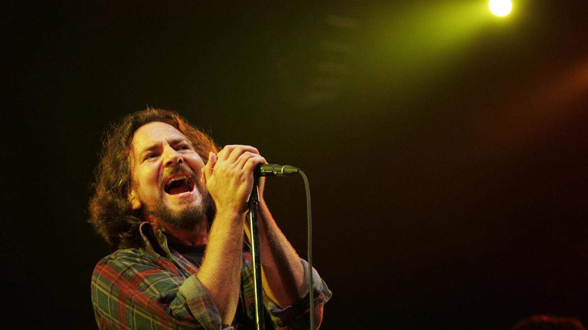 Eddie Vedder of Pearl Jam is one of rock's leading vocalists.ASSOCIATED PRESS