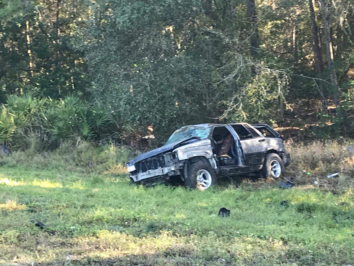 A 37-year-old Wimauma woman was killed when FHP troopers say Alberto drove drunk into the back of this Jeep she was driving,causing it to flip over into the grass and throw her out.