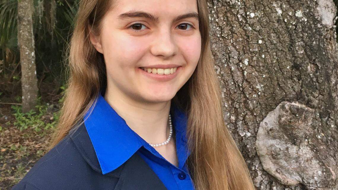 Merritt Kendzior, a junior at Southeast High School, is organzing a walk to help the engineering program at Bashaw Elementary School. PHOTO PROVIDED