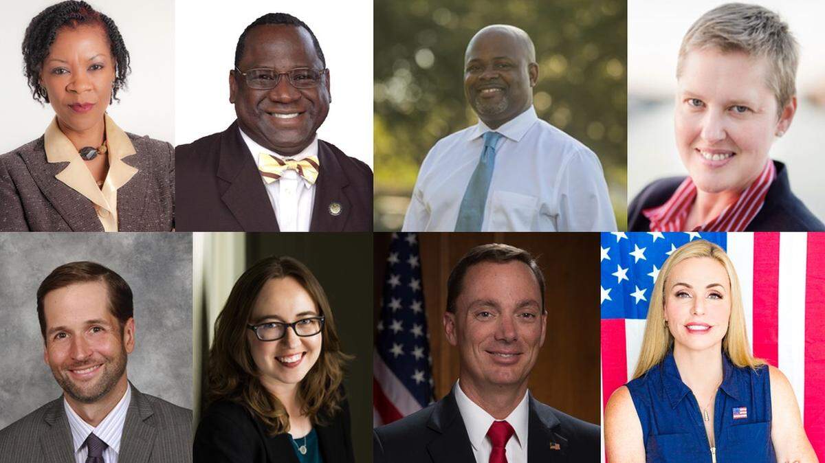 Candidates for Florida House Districts 70, 71 and 73 for the 2018 mid-term elections. Only one race featured an incumbent and the race was decided in Tuesday’s primary election.