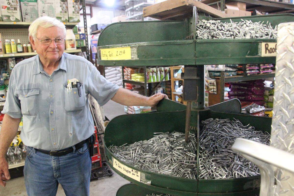 Jim Parks, who owns Come See Come Sav with his wife, Linda, is known for his community service, the evolving nature of his business, and the contents of his shirt pocket, bulging with pens and other tools of the trade,