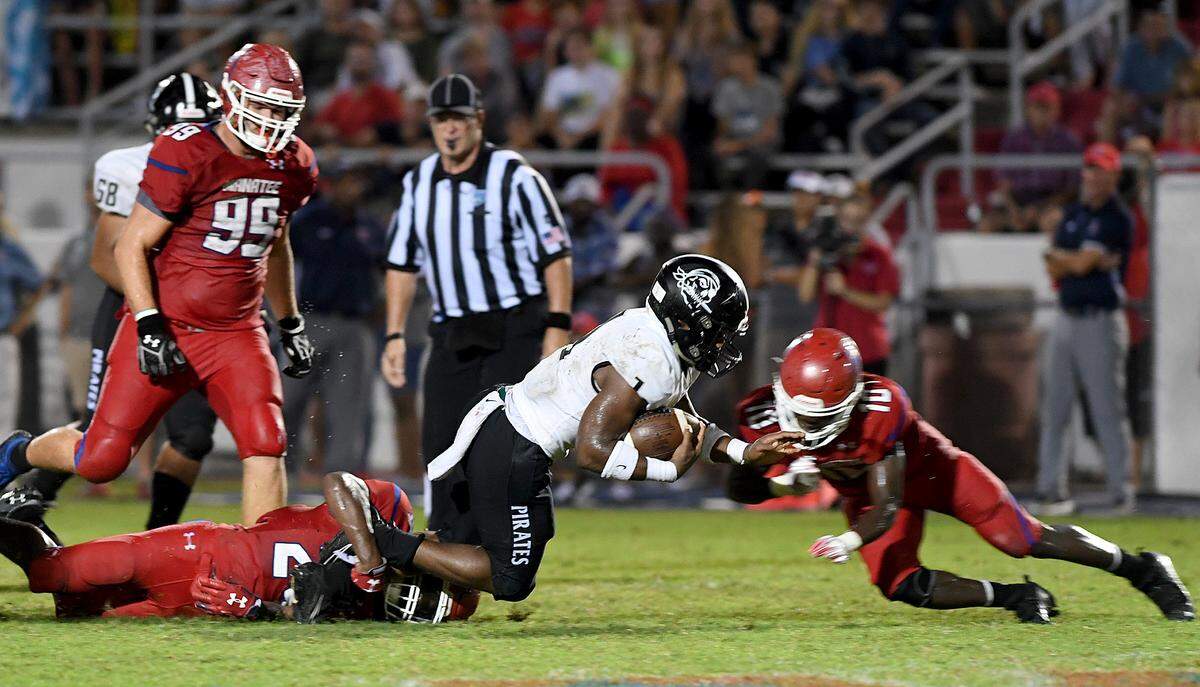Jaheim Hodo and the Braden River Pirates won’t have to travel far for their 2019 postseason opener.
