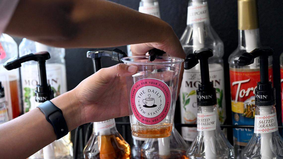 The Daily Brew Station at 551 17th Street West in Palmetto shown on April 23, 2026. 