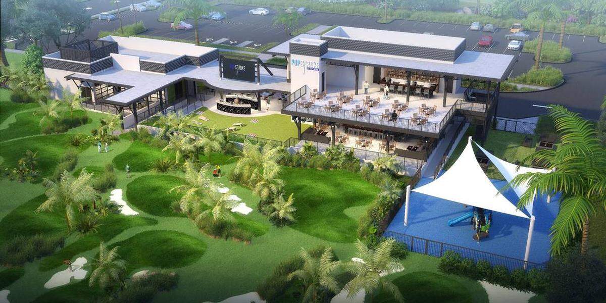 The much-anticipated Tiger Woods’ entertainment venue, PopStroke,&nbsp; serving Bradenton and Sarasota, opens noon April 28 at 195 University Town Center Drive, just east of the Mall at University Town Center.