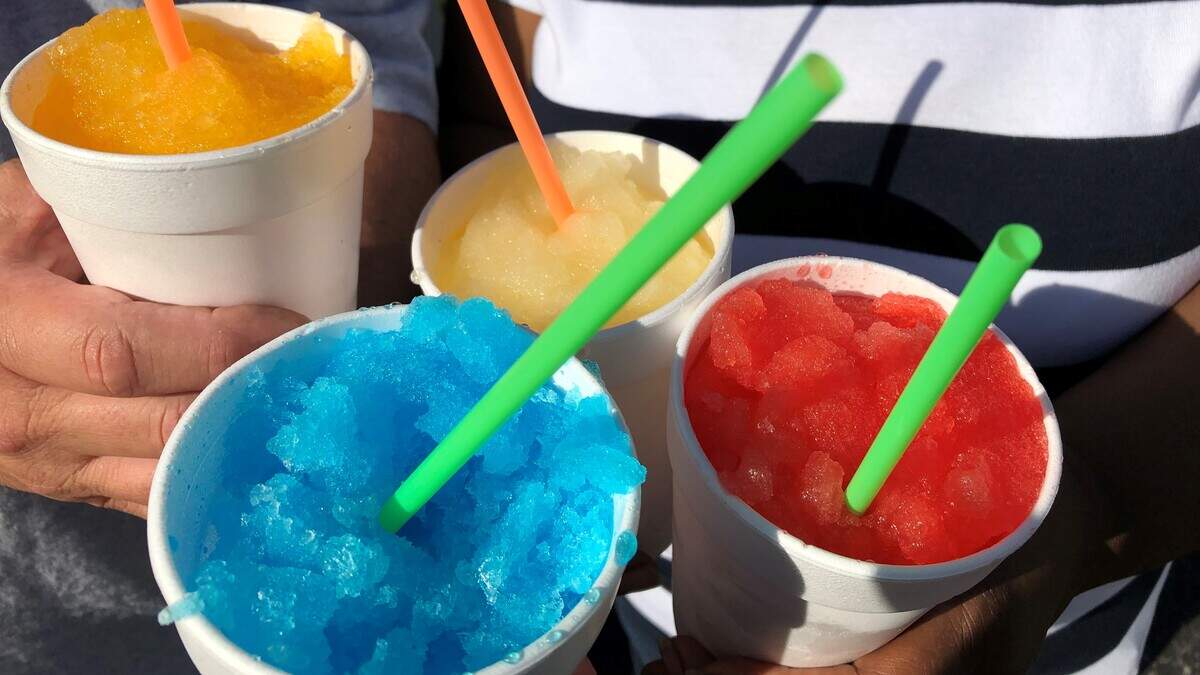 Among flavors offered by The Polar Cup in the Bradenton area are lemon, watermelon, cherry, strawberry, mango, pineapple, pina colada and sour apple.