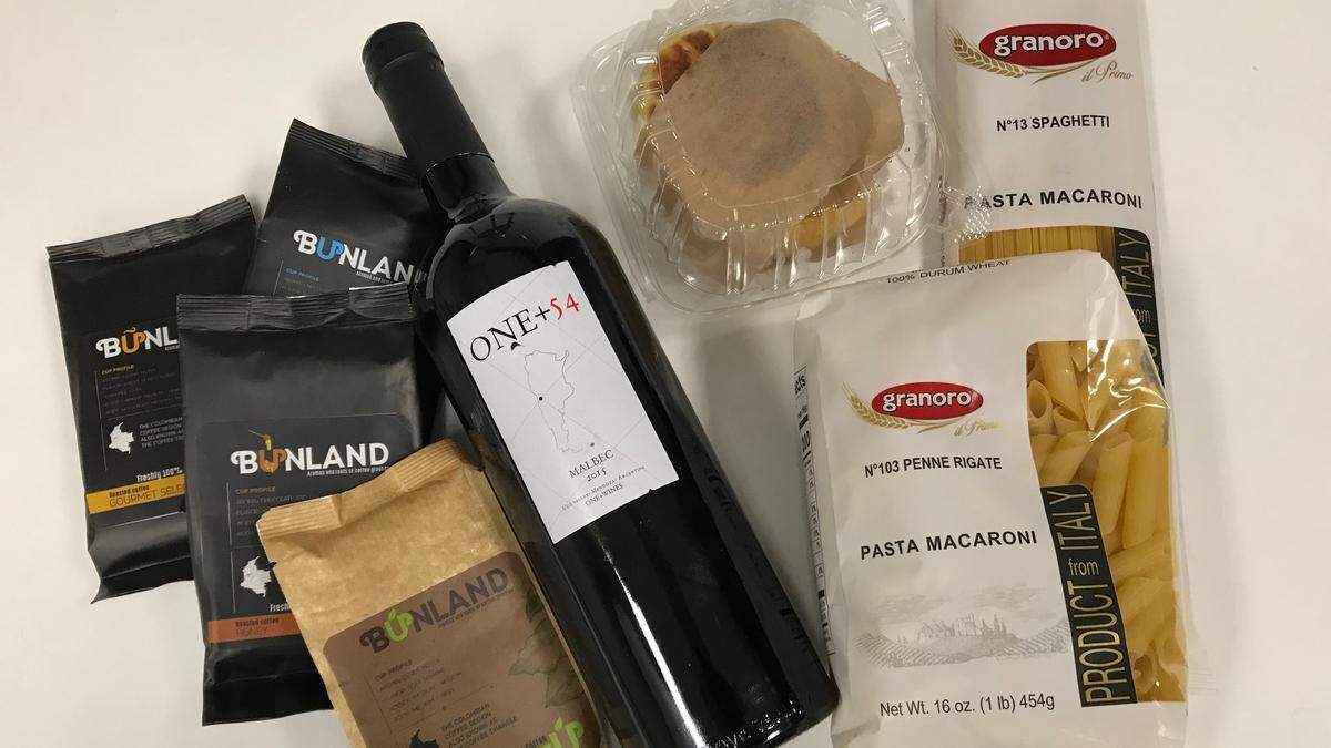 Foreign wine, coffee, pasta, and pastry products are beginning to make their way into American markets through the International Trade Hub at Port Manatee.