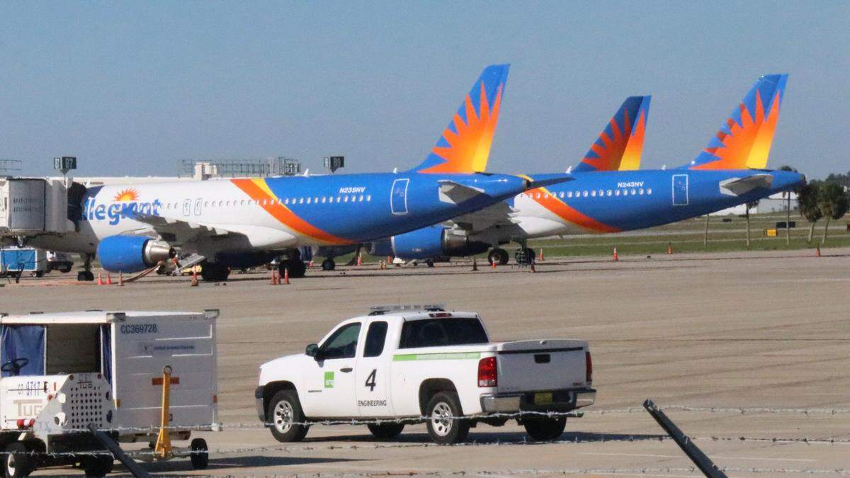 11/18/2020--Allegiant is helping drive passenger traffic at Sarasota Bradenton International Airport to record levels.