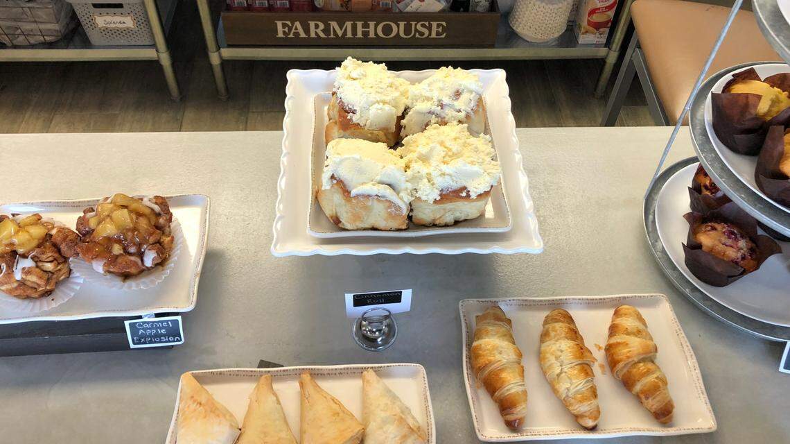 Baked fresh daily on site, pastries and breads are a strong offering of The Breakfast Company in Twelve Oaks Plaza, 7246 55th Ave. E. The family-owned-and-operated restaurant opened in early October.