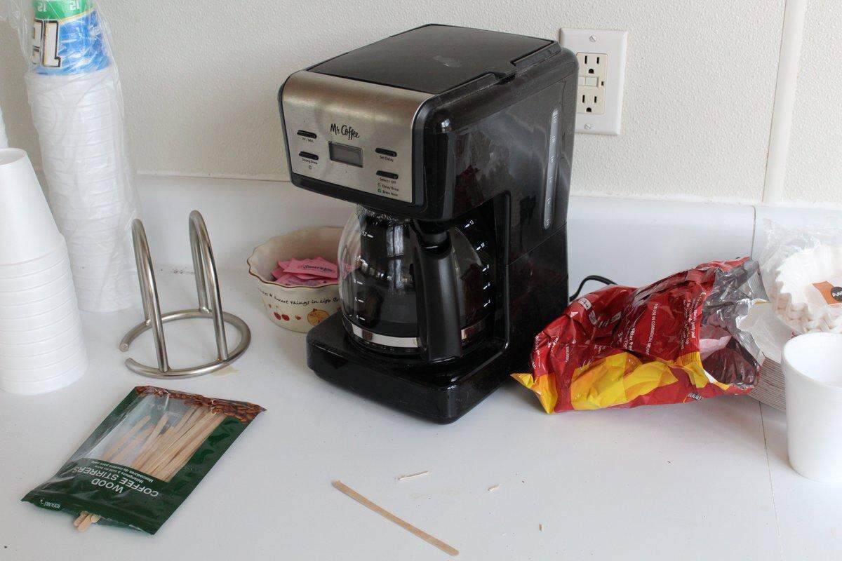 Walton County Sheriff’s investigators say they believe James D. Jackson went into a building in March and made a pot of coffee before allegedly stealing several items.