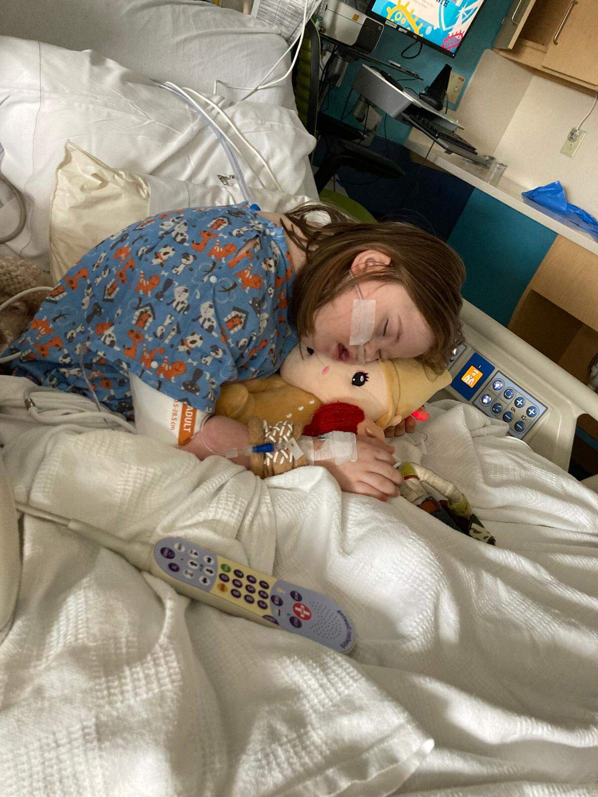 Peyton Lee, 11, contracted COVID-19 and landed at Johns Hopkins All Children’s Hospital in St. Pete. After one week, she still struggles with fatigue and breathing.