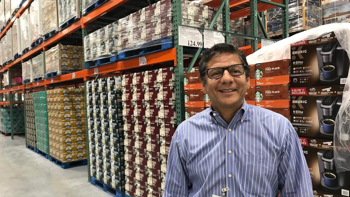 Warehouse manager Hector Mencia is counting the days until the Bradenton Costco opens 8 a.m. Aug. 21 at 805 Lighthouse Drive, Heritage Harbour.