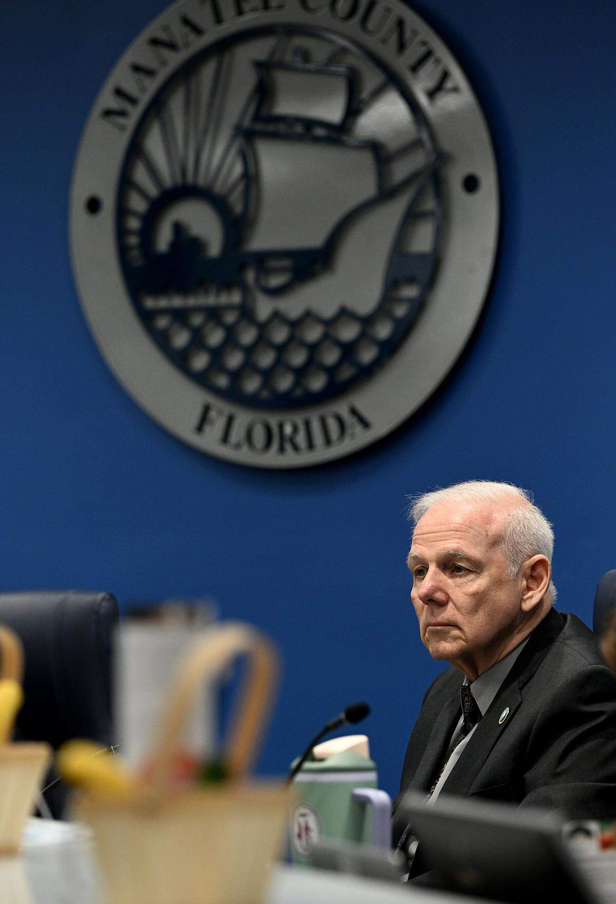 Commissioner Bob McCann during a meeting on Nov. 4, 2025.