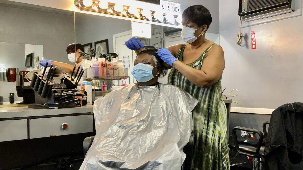 Toni Coleman, co-owner of T&T Beauty and Barber Salon, 557 17th St. W., Palmetto, is hopeful that the Black Lives Matter movement will help bring about more opportunity and equality.
