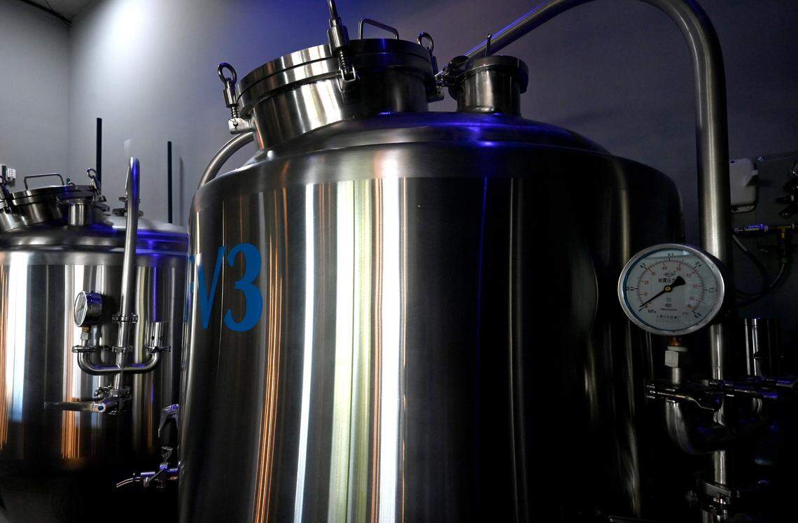 The distillery at Good Liquid Brewing Co. in downtown Bradenton on March 12.