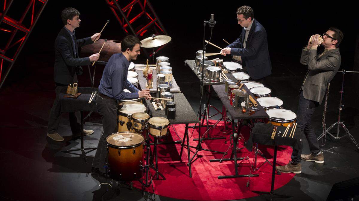 Third Coast Percussion will perform at 8 p.m. Saturday at Club Sudakoff at New College of Florida's Sudakoff Center. A pre-concert talk begins at 7:30 p.m. Tickets are $15. Call 941-487-4888. 
 PUBLICITY PHOTO