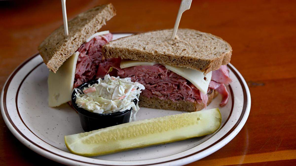 Pastrami sandwich at Kelsey’s Coney Island and Deli at 7824 Cortez Road West in Bradenton.
