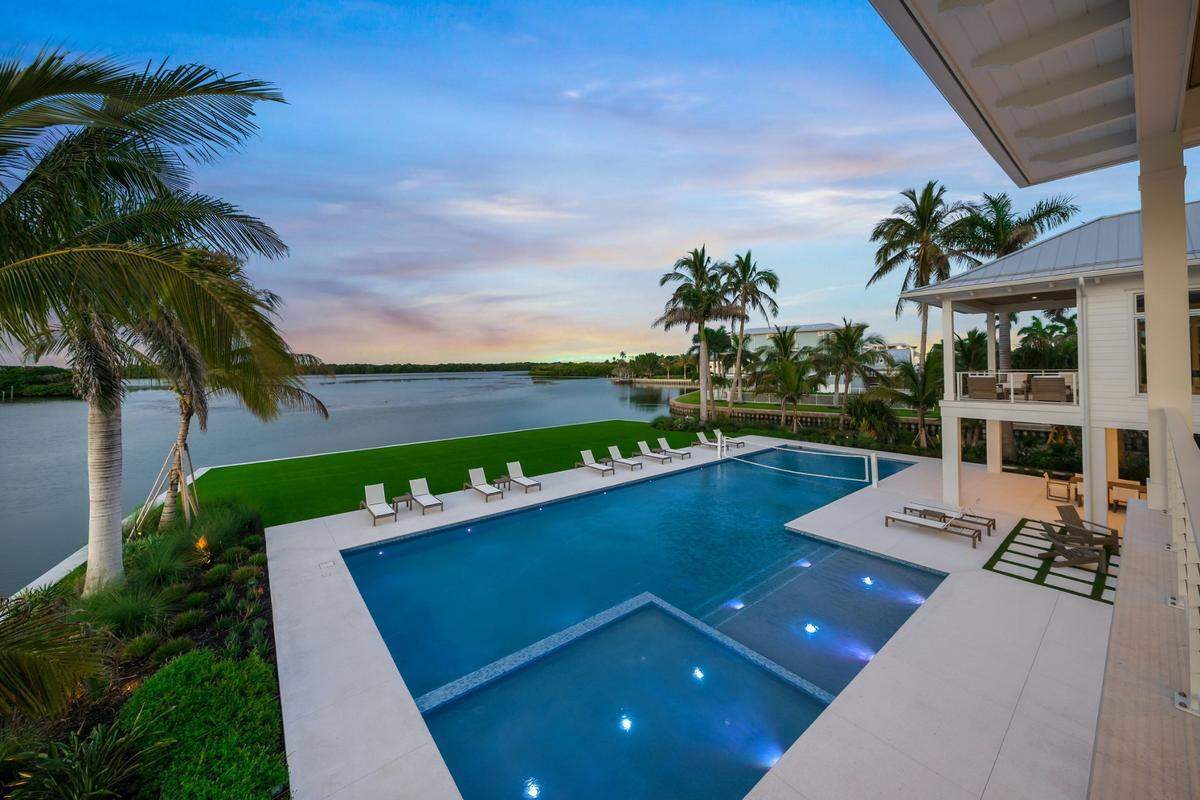 This waterfront ultra-luxury property on Longboat Key is on the market for nearly $26 million, listed by Coldwell Banker Realty.