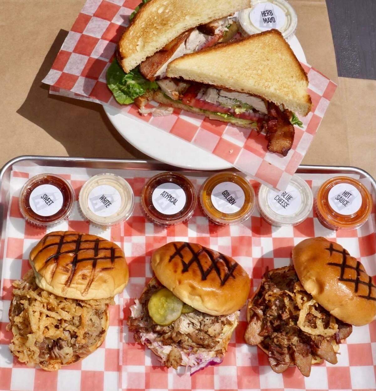 Atypical Kitchen, 2539 Lakewood Ranch Blvd., offers a variety of sandwiches. The restaurant specializes in delivery and takeout and has no dining room or seating.