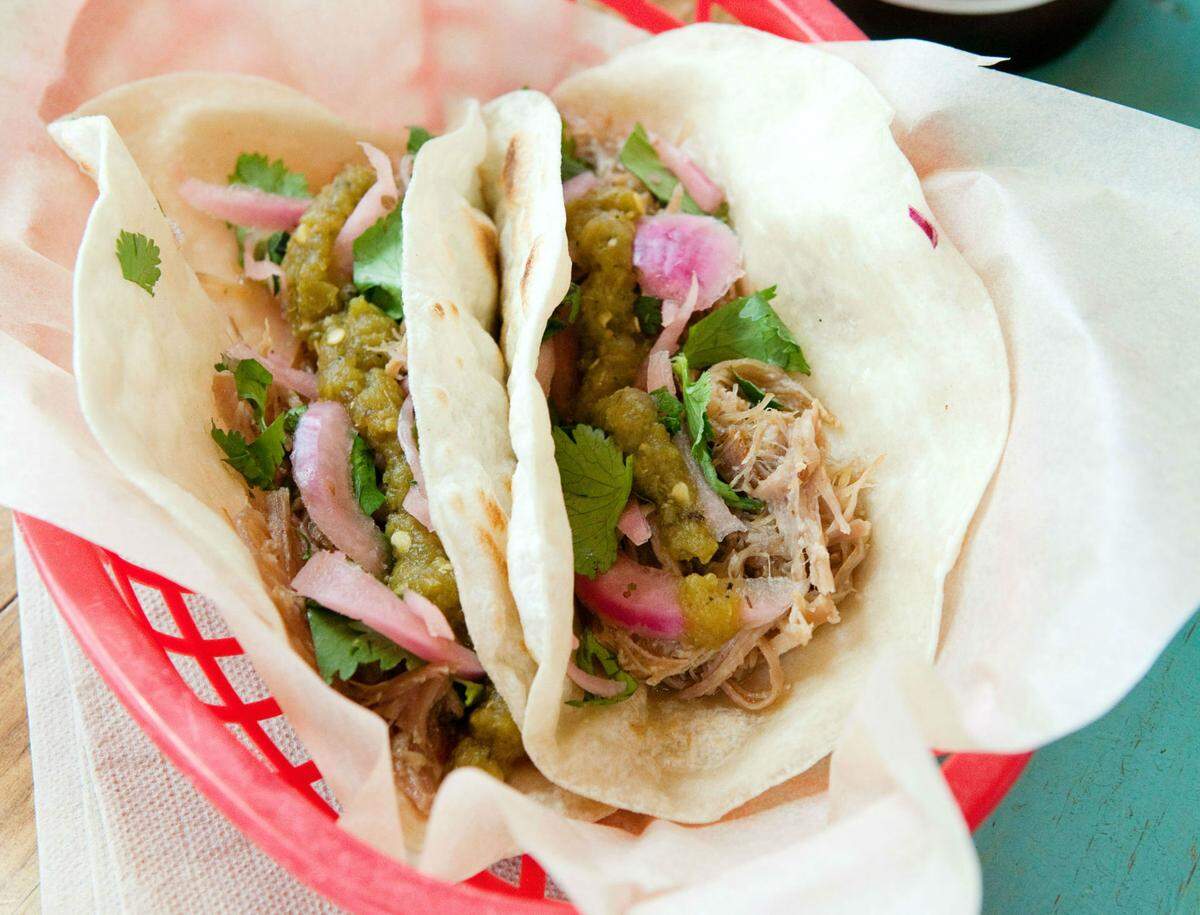 Poppo’s tacos range from $3 to $4 and are customizable with a choice of proteins and toppings.