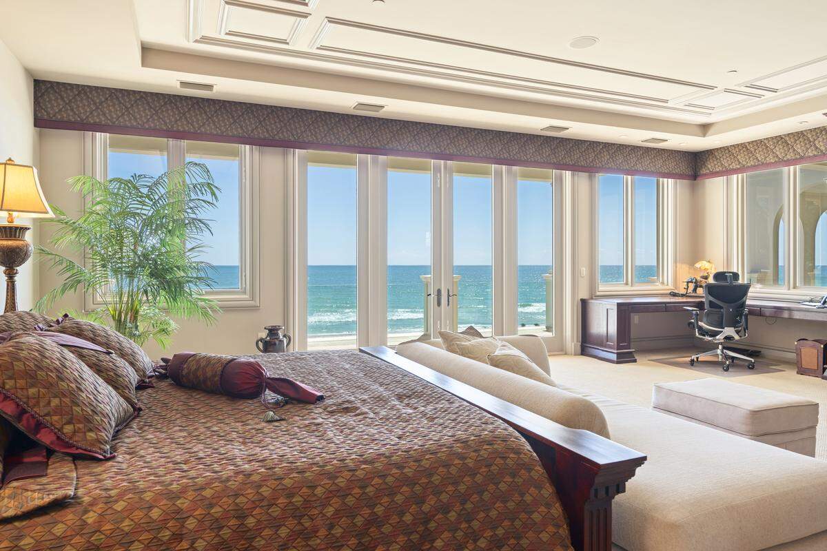 The inside of a record-setting $30.3 million mansion on Longboat Key. It sold in July 2025.