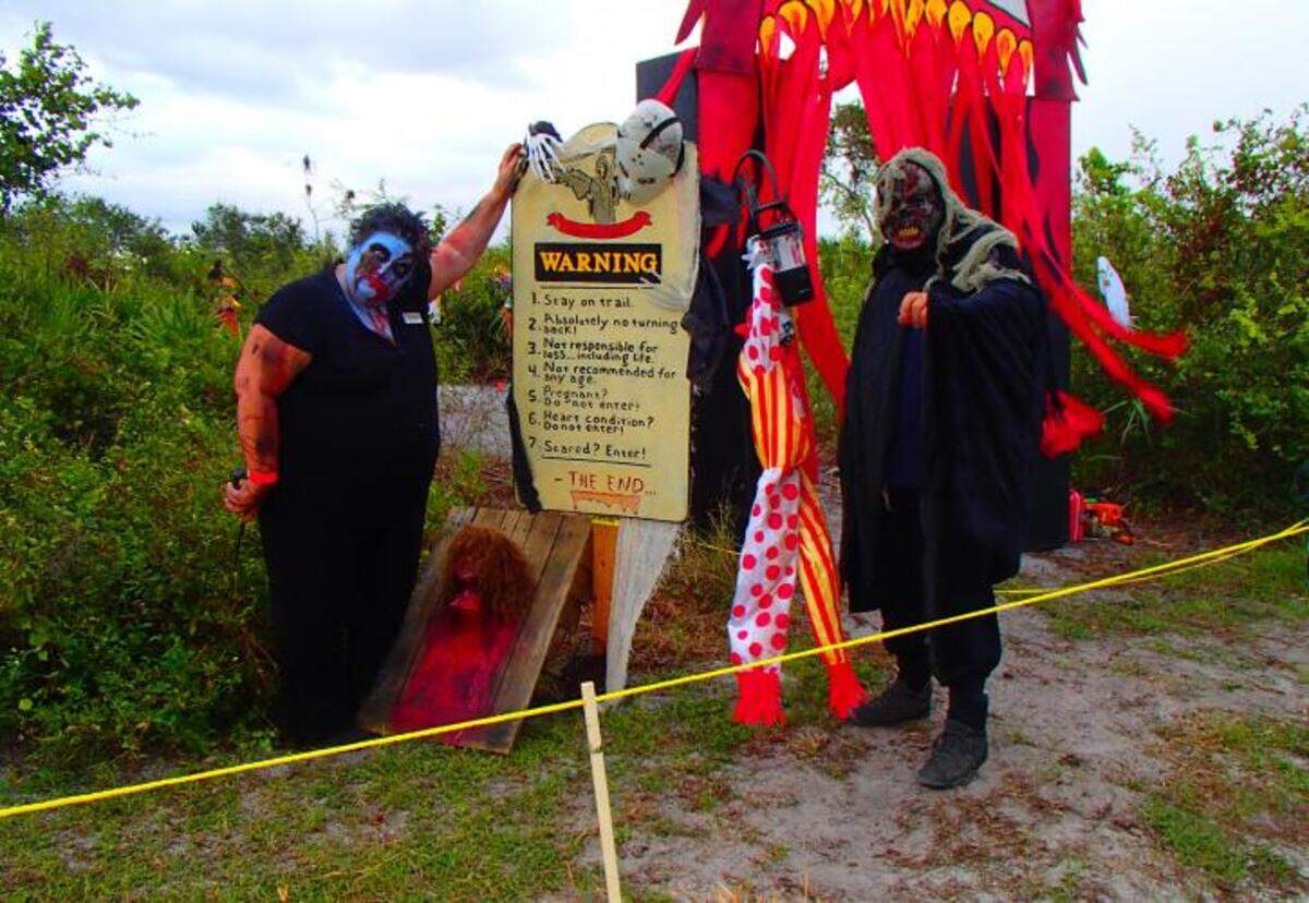 The seventh annual Haunted Trails event at Oscar Scherer State Park in Osprey is scheduled for Friday and Saturday.