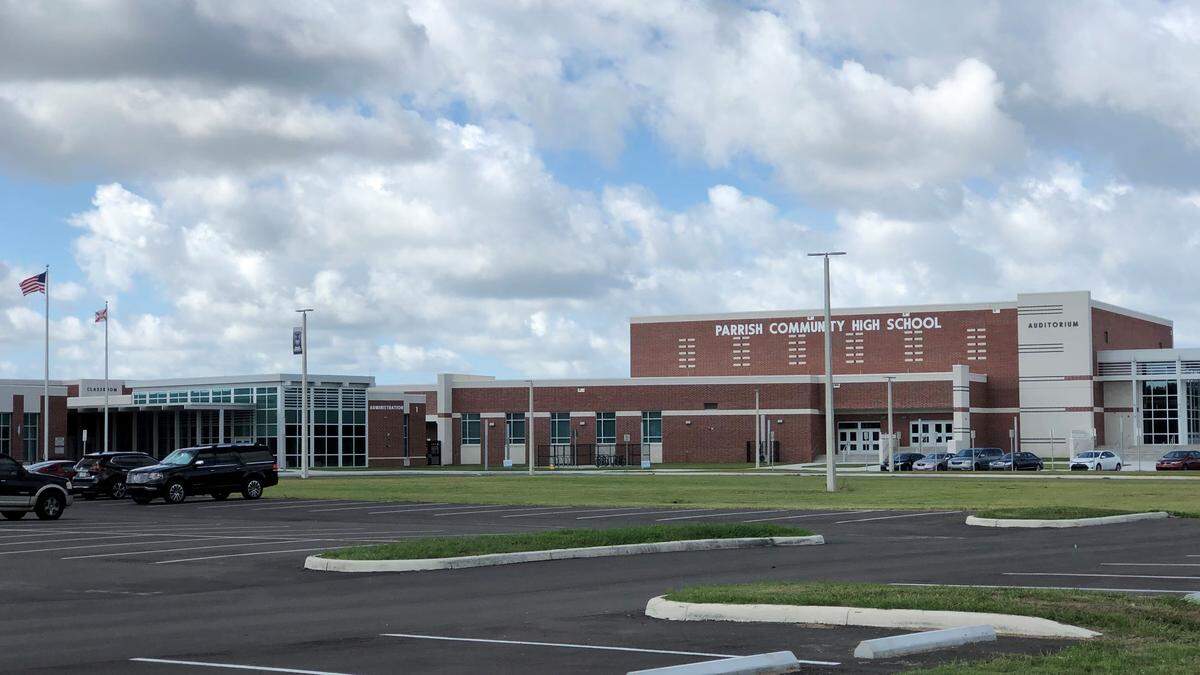 Parrish Community High School is at the heart of a developing academic hub in Parrish.