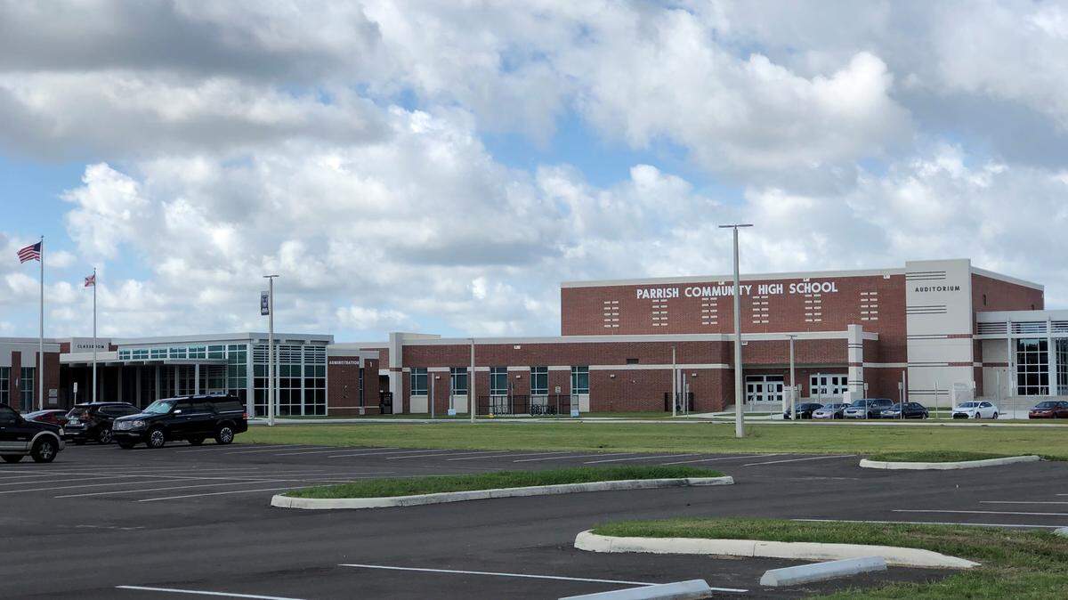 Parrish Community High School is at the heart of a developing academic hub in Parrish.