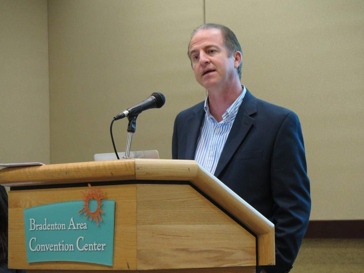 During the year in review of Manatee County tourism on Thursday, Elliott Falcione reported that the Bradenton area had more than 3.1 million visitors in 2017.