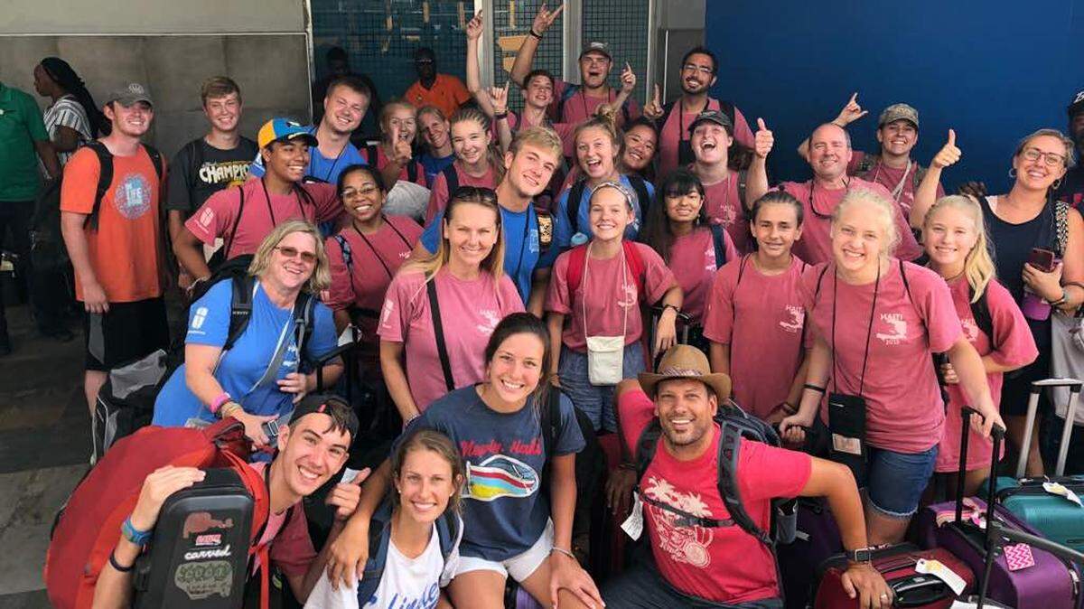 The team from Woodland Community Church in Bradenton arrived safely at the Port-au-Prince airport in Haiti early Monday. By Monday night, the group had landed in Miami and was preparing to return to the Bradenton area.
