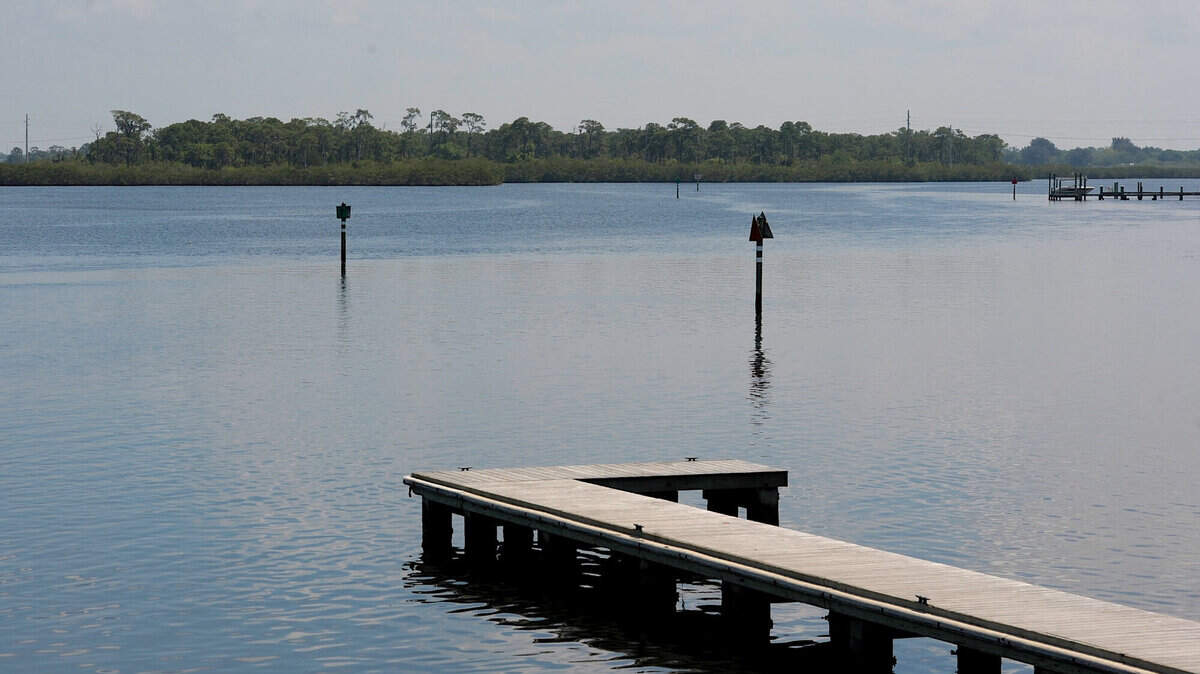 At the State Road 64 boat ramp on Braden River, Pine Island Preserve sits in the middle.