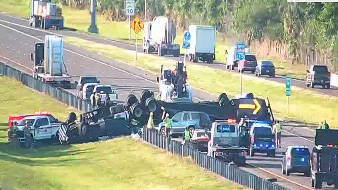 I-75 South closed in Manatee County after fatal multi-vehicle crash, FHP says