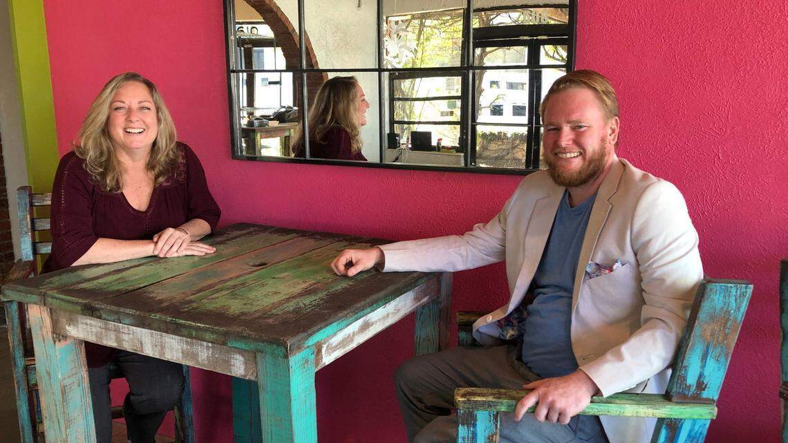 Lisa Prather and Matthew Smith are partners in the new Salt & Pepper Cafe coming soon to 608 14th St. W., Bradenton.