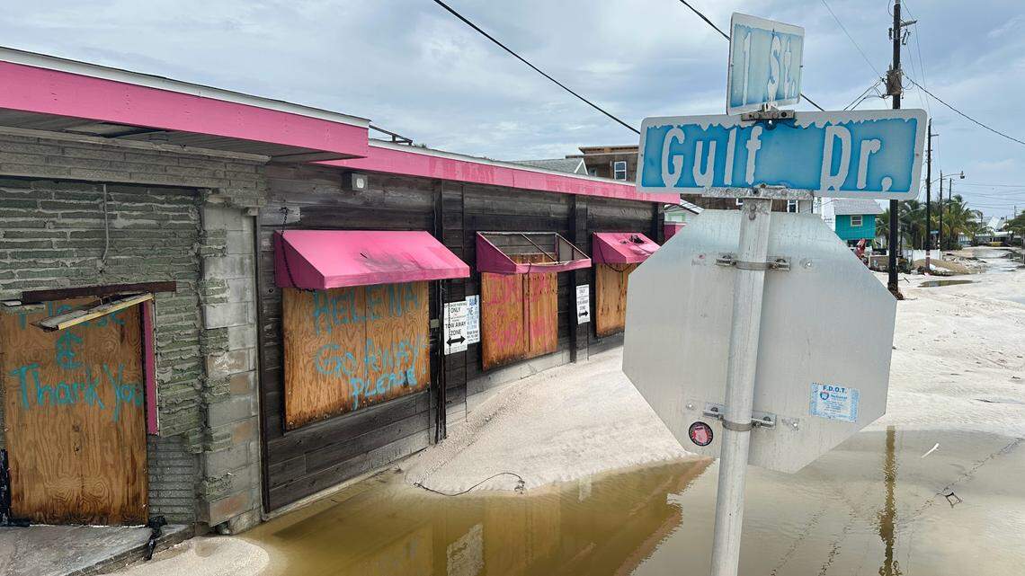 Live updates: Gov. DeSantis visits Anna Maria Island after Helene’s destruction